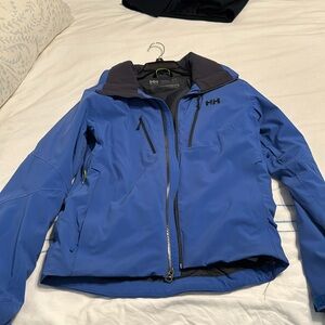 Helly Hansen blue ski jacket